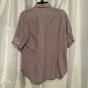 Polo XL quarter sleeve button down cotton shirt